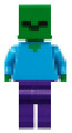 lego minecraft zombie