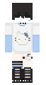 light blue kitty :3