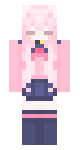LillyTheCat_TH in school outfit
