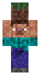 Little Steve with grass block