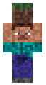 Little Steve with grass block