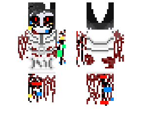 Nightmare Sans Minecraft Skin Corrupt