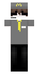 McDonalds Worker (m) brown hair