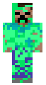 Mutating creeper Steve