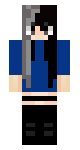 my GF  Irl /bianca minecraft skin