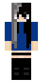 my GF  Irl /bianca minecraft skin