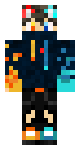 My skin (blue and red cat boy)