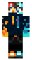 my skin minecraft (Blue And Red)