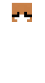 Orange colour hair template