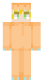 orange dinosaur boy