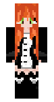 Orange hair anime girl (lazy)
