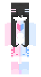 ~🌸Pink and blue Girl skin🩵~