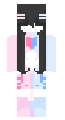 ~🌸Pink and blue Girl skin🩵~