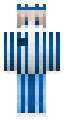 prisoner blue and white