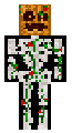 Pumpikin skeleton