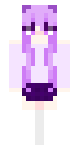 Purple girl cute