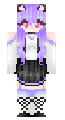 Purple Maid Cat Girl