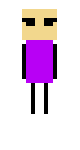 purple shirt