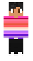 Rainbow clothe boy