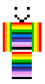 rainbow thing skin