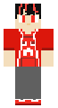 red lazy creeper(with jacket)