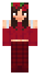 red skinned girl
