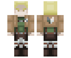 Attack on Titan (Shingeki no Kyojin) OC Skin Minecraft Skin