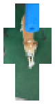Rico by the pool noodle