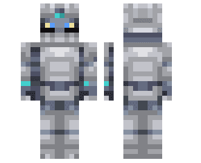 silver chariot requiem Minecraft Skin