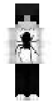 Skin with spider on t-shirrt