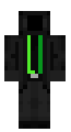 Speaker man greeb with headphones
