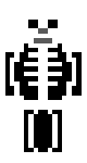 Spooky skeleton