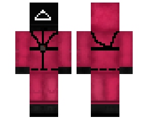 squid face, Minecraft Skin