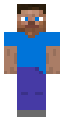 steve blue shirt