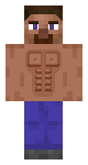 Stevee with an 8-pack