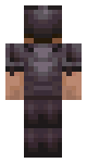 Steve Fake netherite armour Flipped