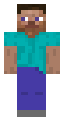 Steve looking in a different way