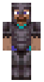 Steve with netherite armour