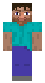 Steve with realistic face