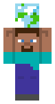 Steve with the planet skin