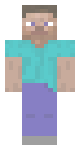 Steve w kombinezonie