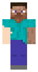 Steve z dziwną ręką