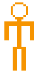 Stick Figure (Orange)