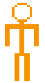 Stick Figure (Orange)