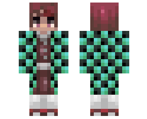 Tanjiro Kamado  Minecraft Skin