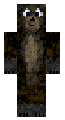 Wolf skin