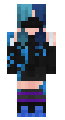 Wrapped nether girl