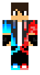 youtuber red and blue