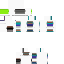 1st Full Page of Steve (Image2Skin) skin