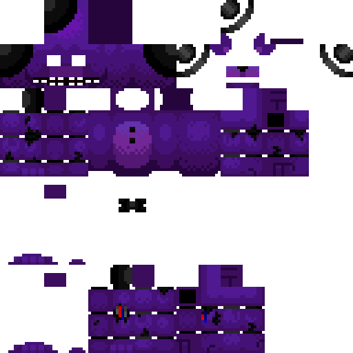 5D222 shadow fredbear skin